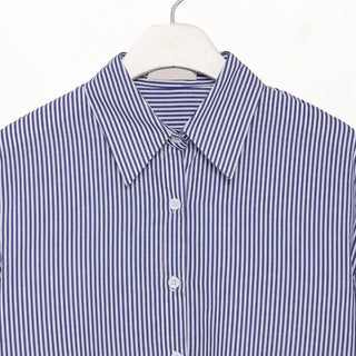Loose-fit striped shirt