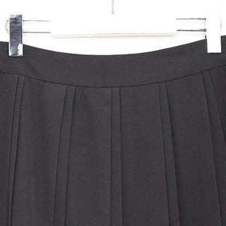 A-line wrinkled long skirt