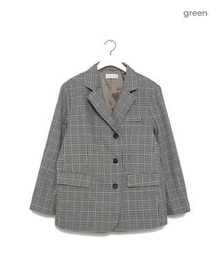 Classic check jacket