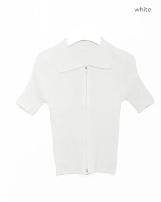 Compact 2-way zip-up