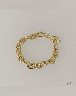 angle buckle chain bracelet