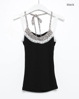 Leopard print camisole