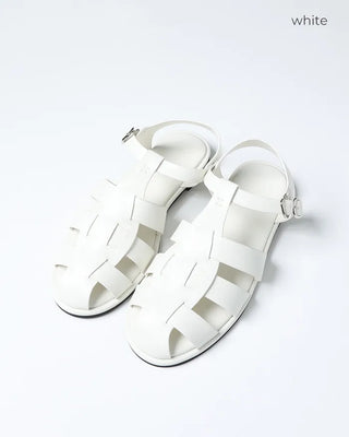 Round twist sandals