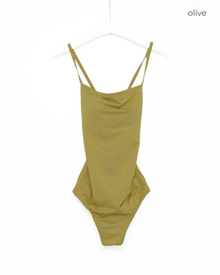Back-lace swimwear
