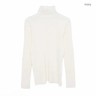 Turtleneck slim T-shirt