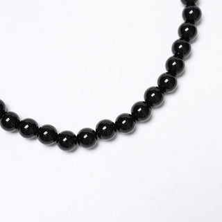 Black Bead Necklace