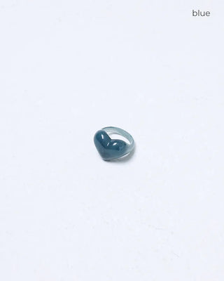 Heart Marble Ring