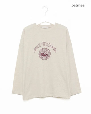 GRASS print sweatshirt