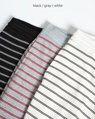 Striped Long Easy Pants