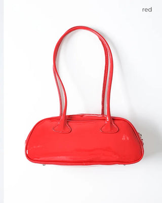 Enamel shoulder bag
