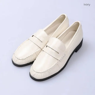 Shirring loafers