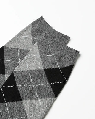 Argyle knee socks