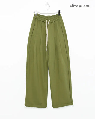 Double-Tuck Sweatpants