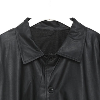 Simple leather jacket