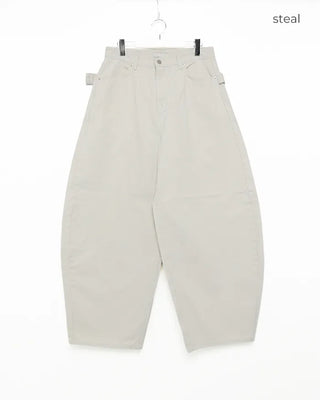 (Unisex) Studded Belt Wide Pants