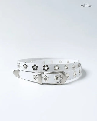 Flower punching belt