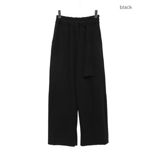 Point-cut sweatpants