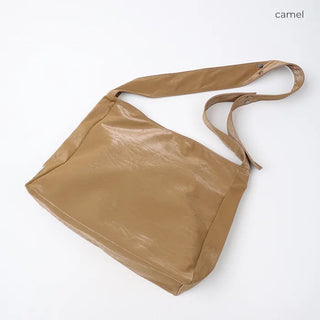 Suede Crack Square Cross Bag