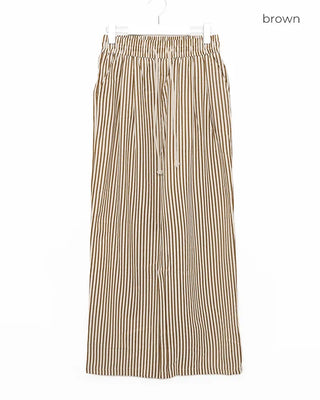 Striped Banding Pants