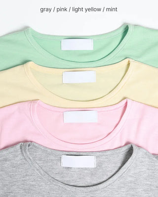 Tencel layered T-shirt