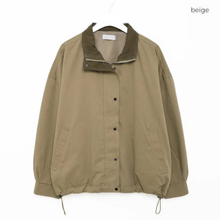 Color Point Cotton Jacket