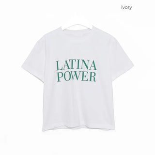 LATINA Lettering T-shirt