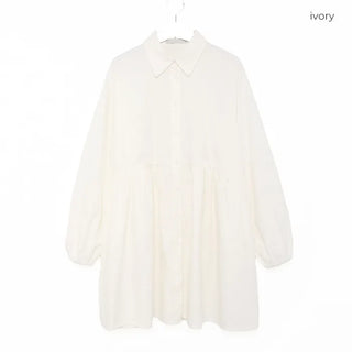 Basic Mini Shirt Dress