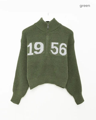 1956 Logo Half-Zip Knit