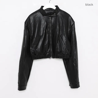 Cropped rider jacket
