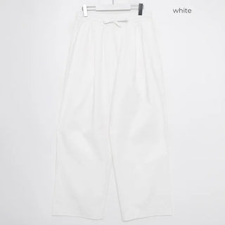 Unisex Pintuck Cotton Pants