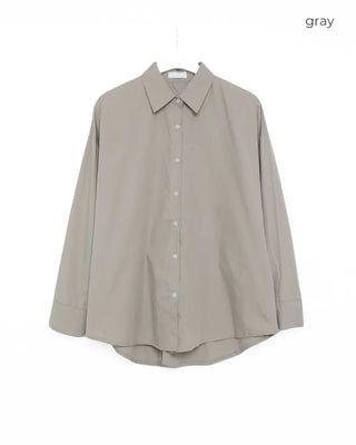 Basic oversized shirt