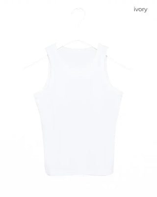 Plain Basic Padded Tank Top