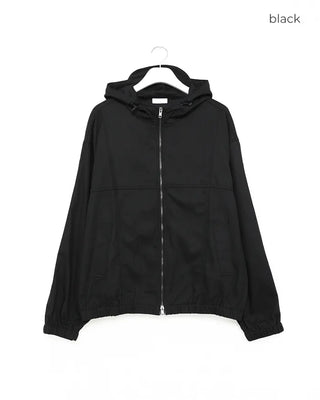 (Unisex) Cotton Check Windbreaker