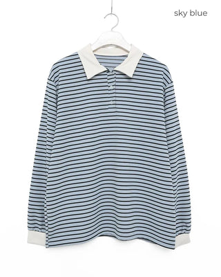 Manny Color Border Long T-Shirt
