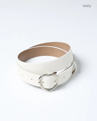 Heart Buckle Belt