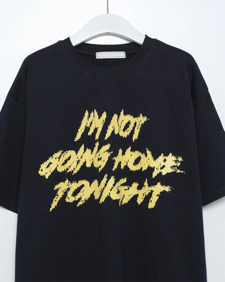 (Unisex) Lettering Short-Sleeve T-Shirt