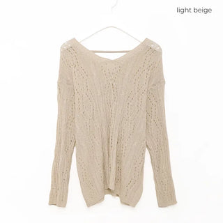 Loose crochet knit