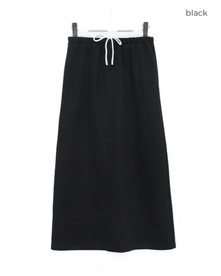 Sweat long skirt