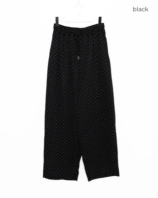 Waist String Dot Sweatpants