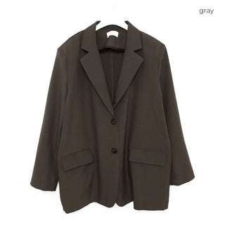 Oversized Solid Jacket