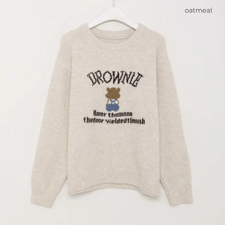 Brownie Bear Knit