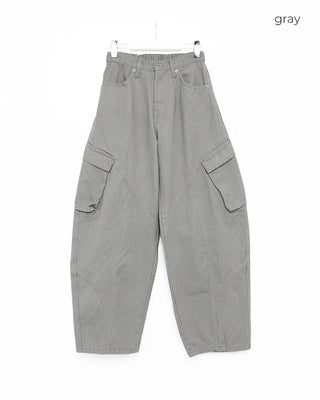 Color-block cargo pants