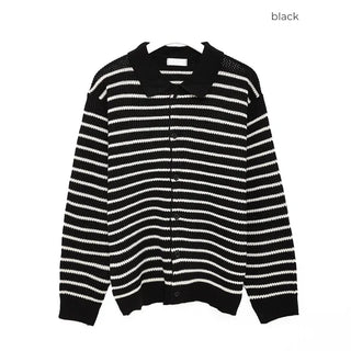 Striped cardigan