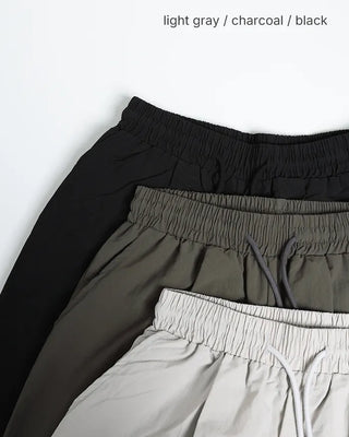 (Unisex) Knee-tuck Easy Nylon Pants
