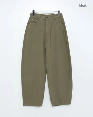 Loose-fit balloon wide pants