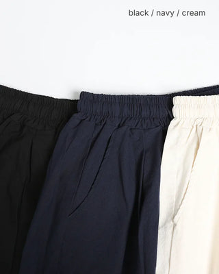 (Unisex) Summer Cotton Easy Half Pants