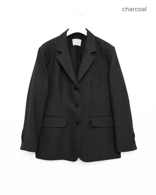 Oversized Melange Jacket
