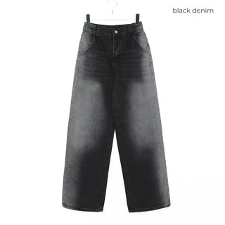 Vintage washed denim
