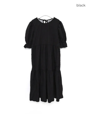 Puff Long Dress