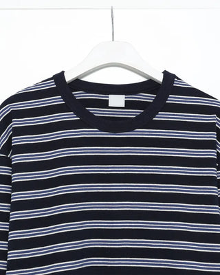 Cropped striped T-shirt